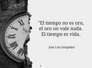 el tiempo es vida