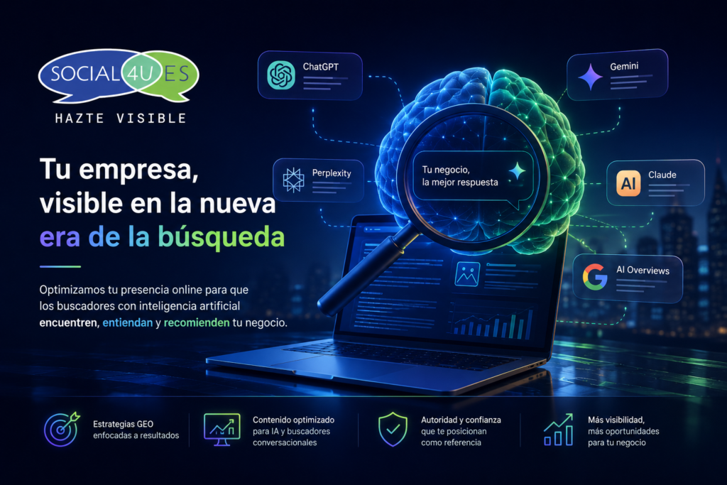 Posicionamiento GEO en buscadores con inteligencia artificial?