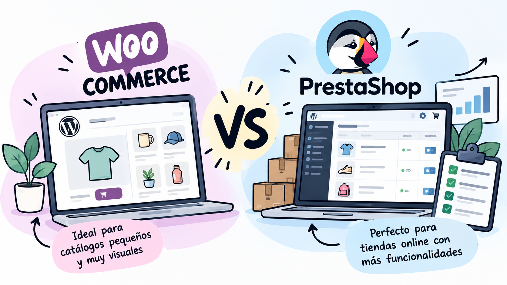 woocommerce o prestashop qué es mejor
